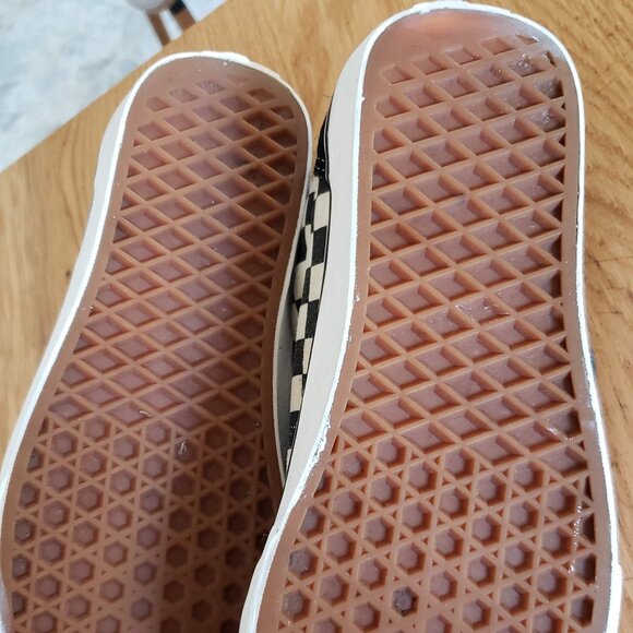 Vans Unisex Iconic Old Skool Checker Board Shoes Mens 7 Womens 8.5 gently worn - Picture 9 of 9